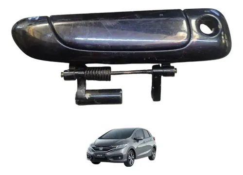 Maçaneta Externa Honda Fit 2004 A 08 Dianteira Direita Preto