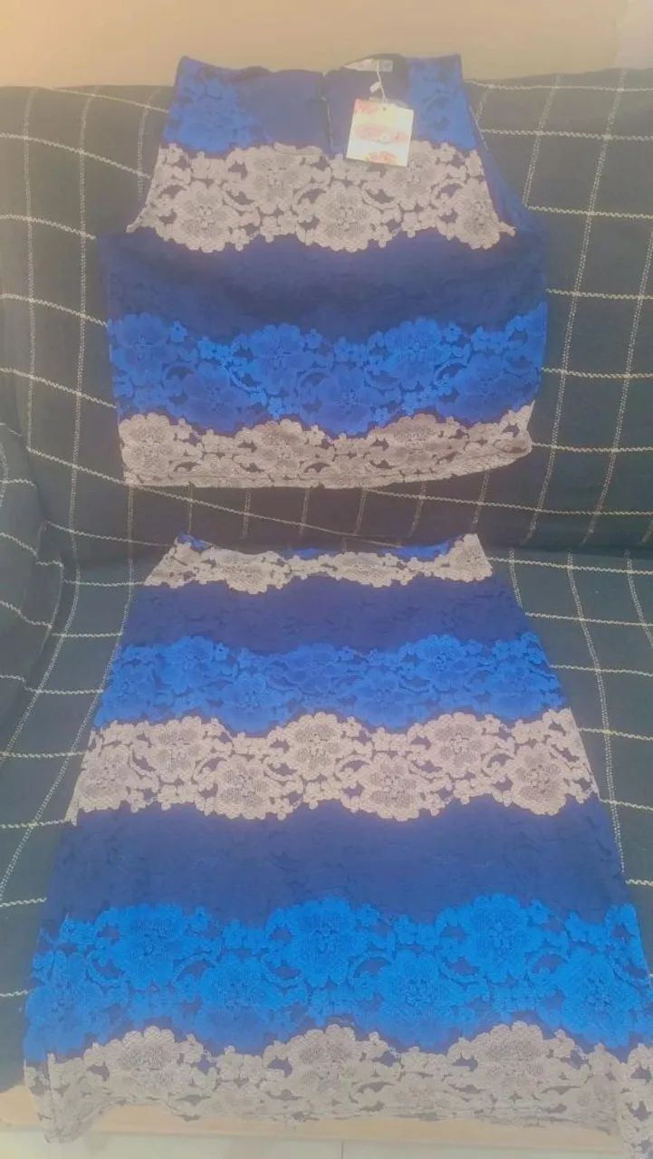 conjunto de saia e blusa  - Foto 2