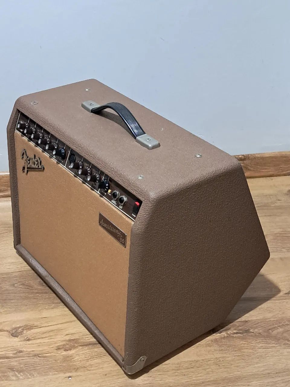 Amplificador Fender AcoustaSonic30 - Made in México - Foto 4