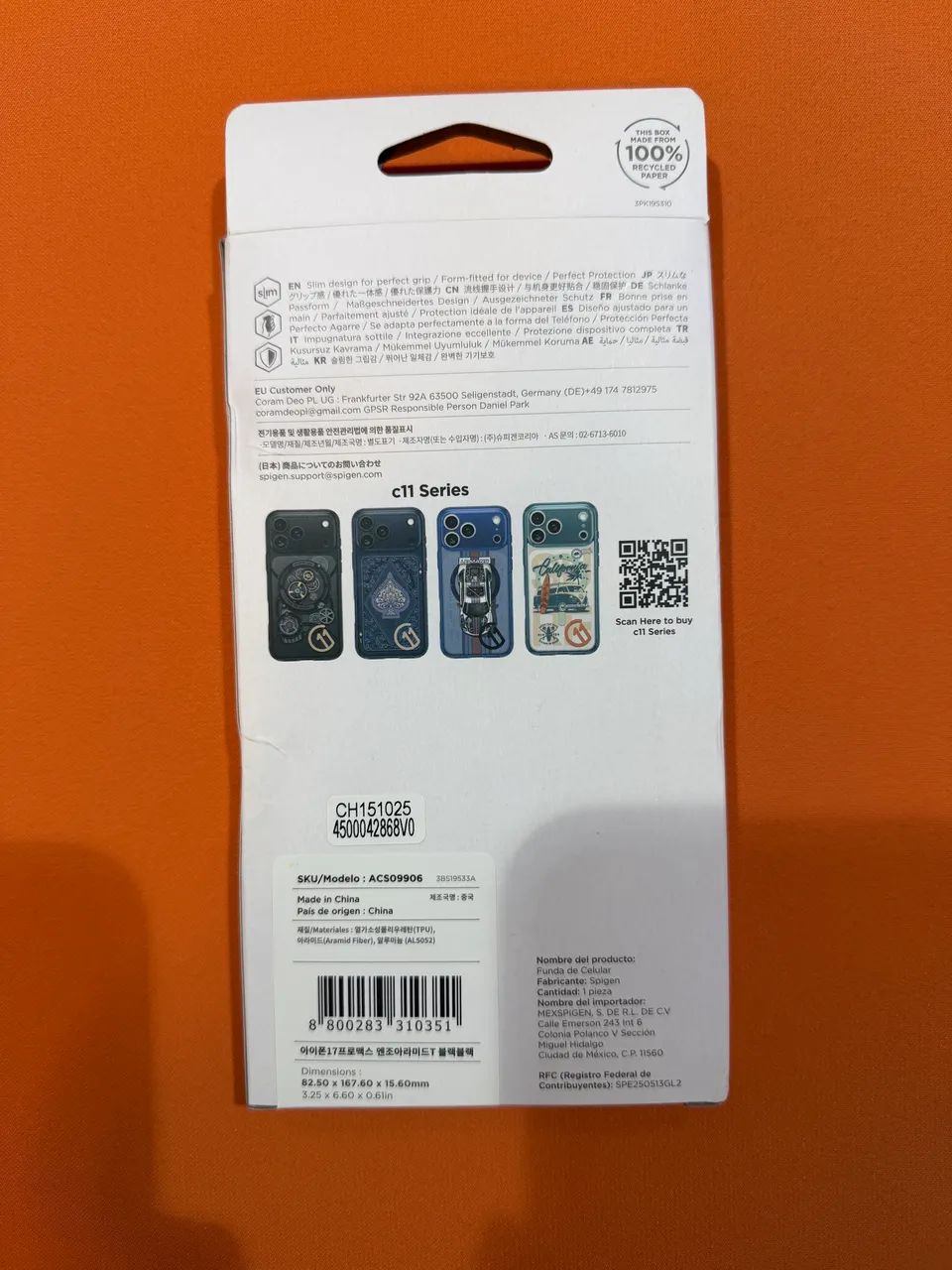 Capa Spigen Enzo Aramid iPhone 17/18 Pro Max - Foto 2