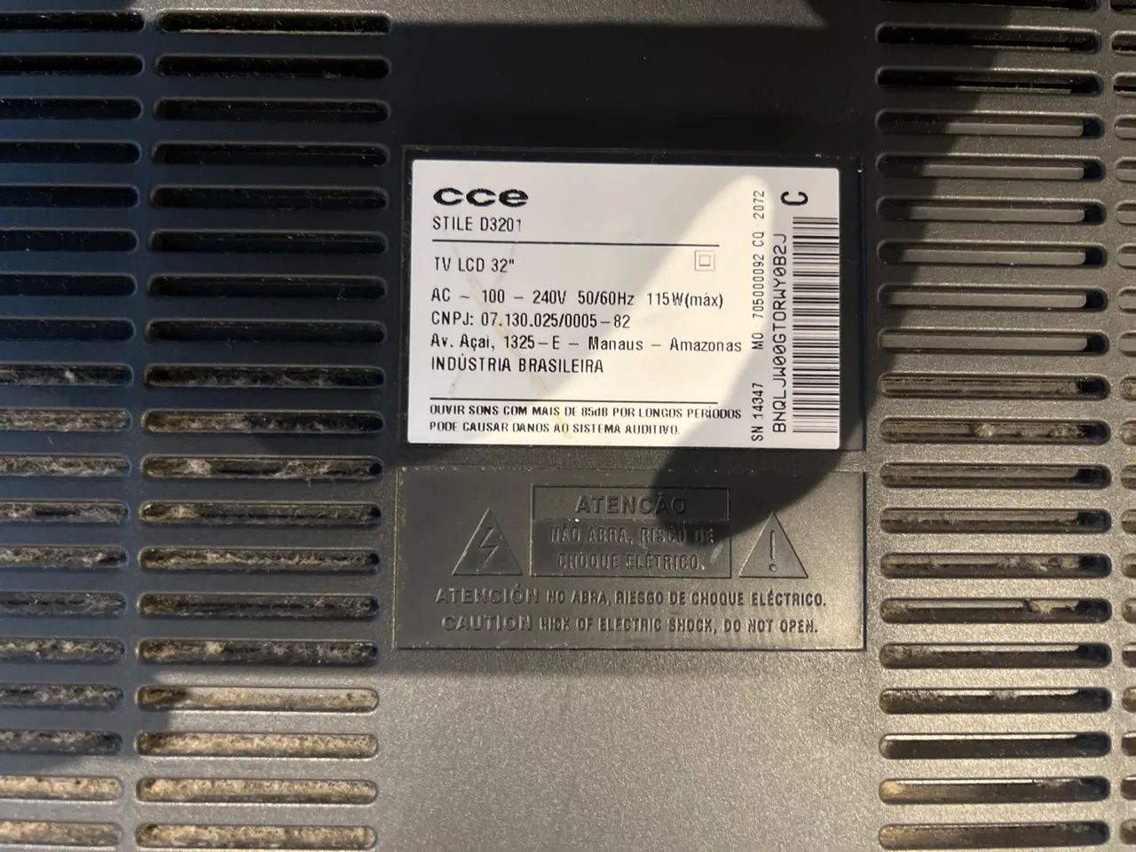 Vendo televisão CCE 32? - Foto 4