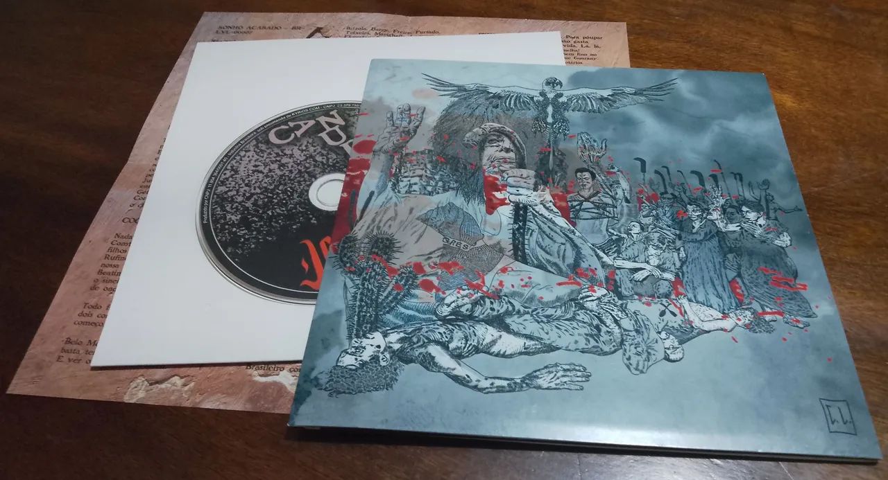 CD Dorsal Atlântica - Canudos (Capa formato 7' pol)