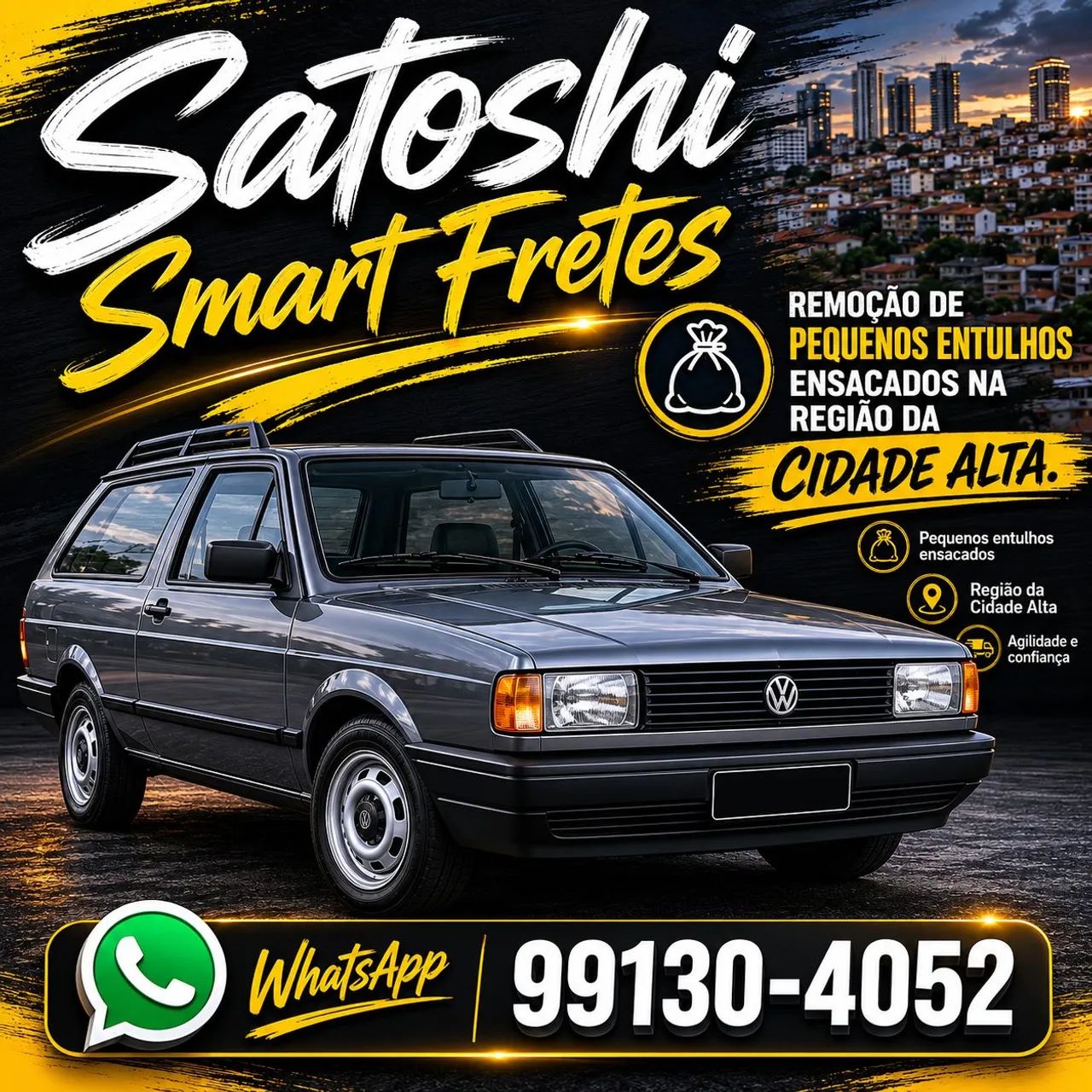 Remoção de entulho 