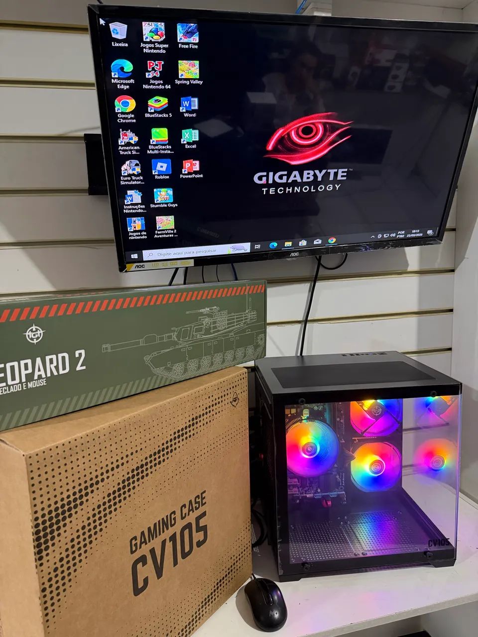Pc Gamer RYZEN 7 5700x em 10x R$ 279,00 - Foto 4