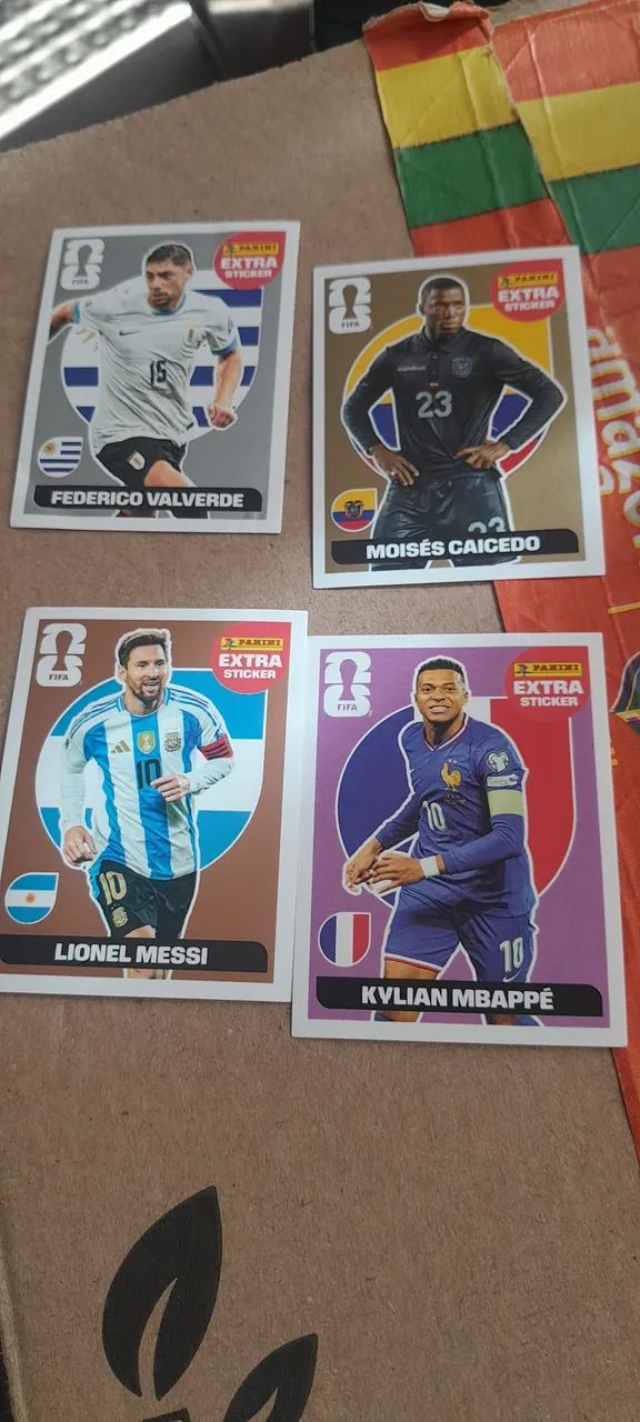 Figurinhas da Copa do Mundo 2026 LEGENDS