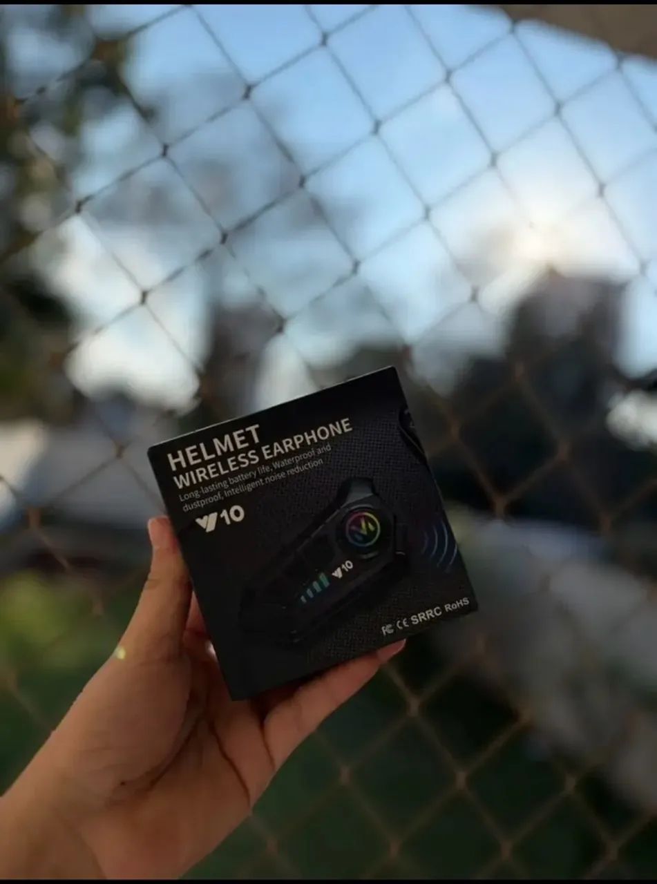 Intercomunicador Bluetooth WOOSH V10 para Capacete - Novo - Foto 4