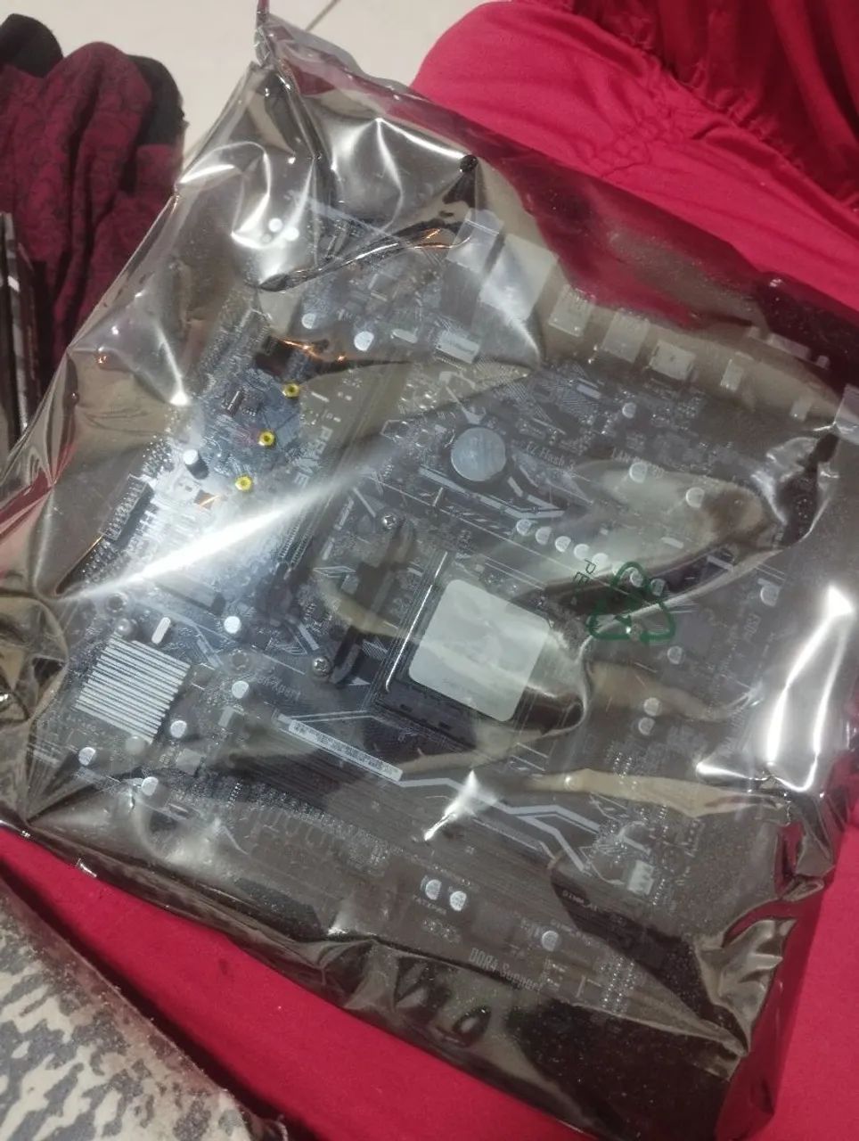 Kit. Ryzen 32200g + placa mãe a320m Asus - Foto 3