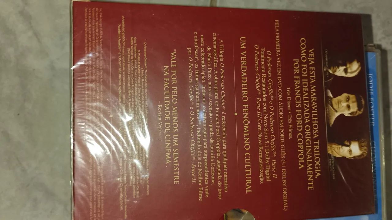 DVD O PODEROSO CHEFÃO lacrado R$ 24,99 - Foto 2