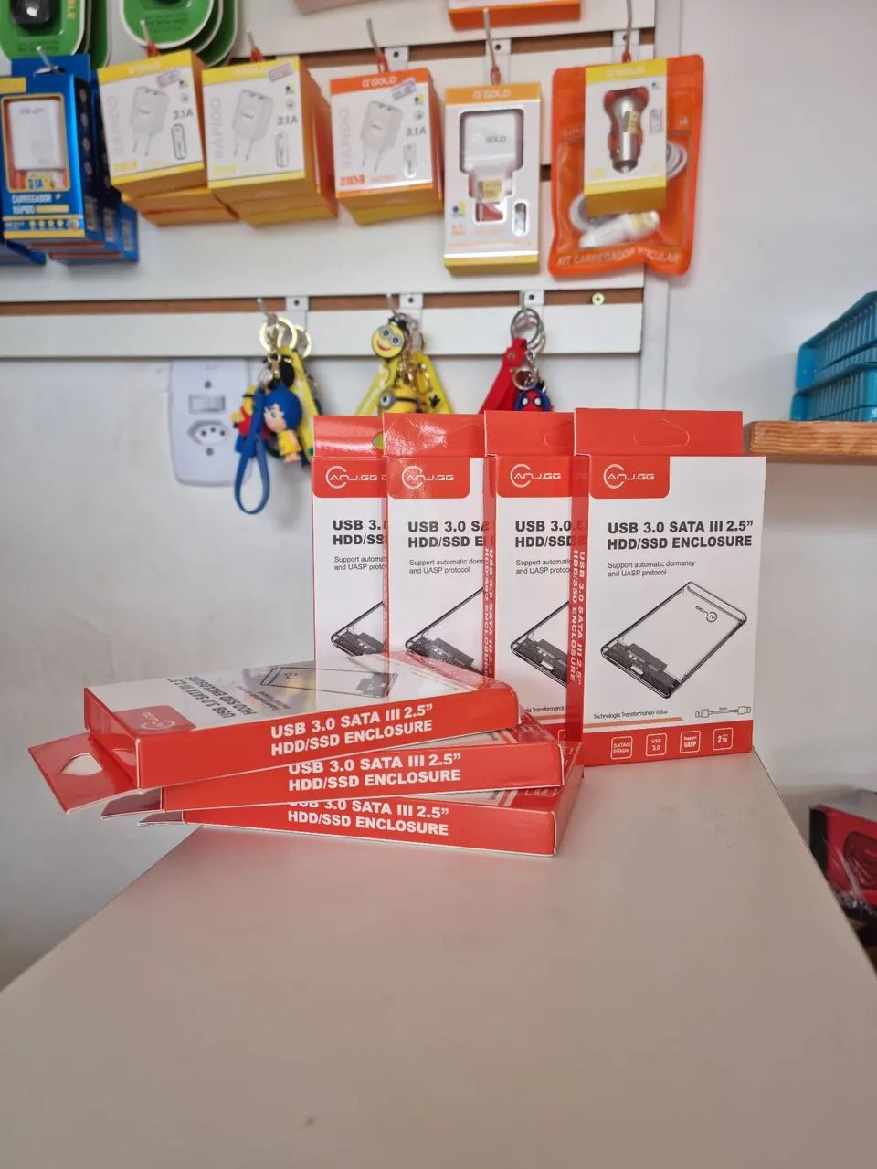 Case 3.0 para ssd HD 2.5 novo para retirada .