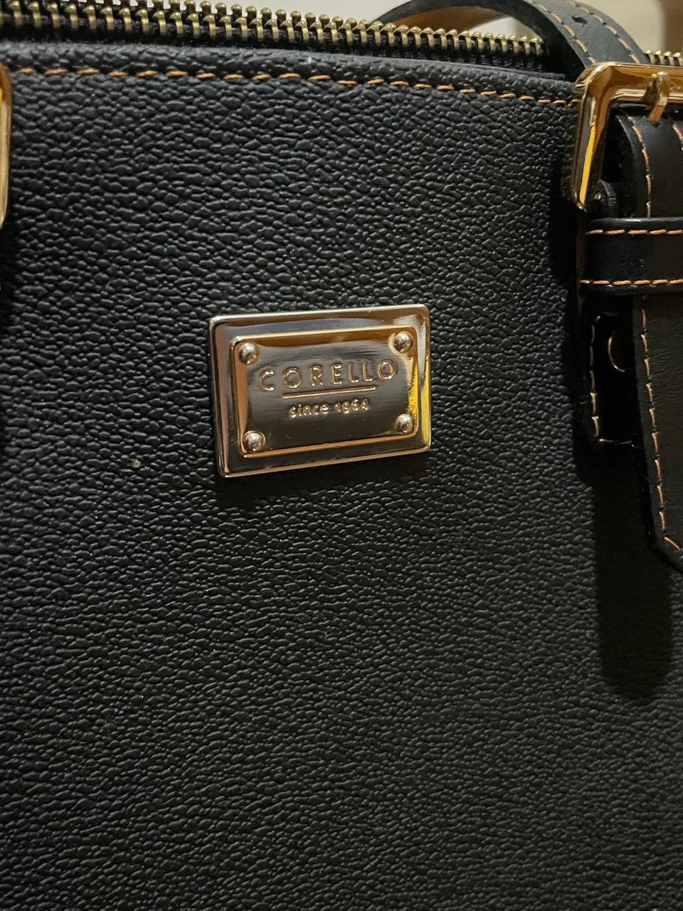 Bolsa CORELLO | Vintage | Preta | Média 