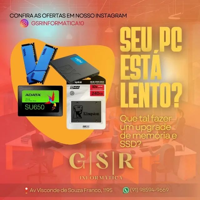 Manutenção de Computadores e Notebooks
