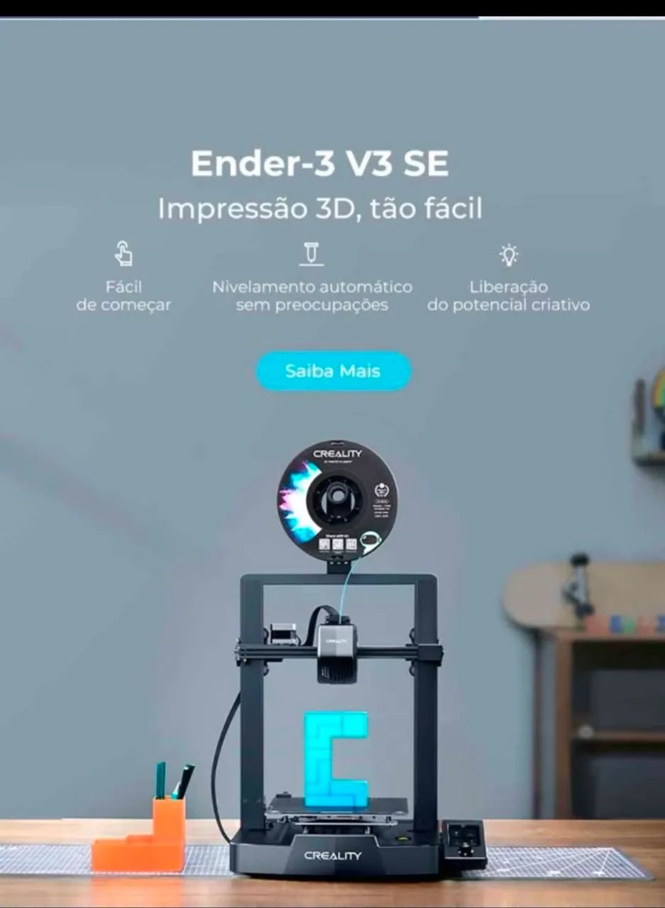 Impressora 3D nivelamento automático 