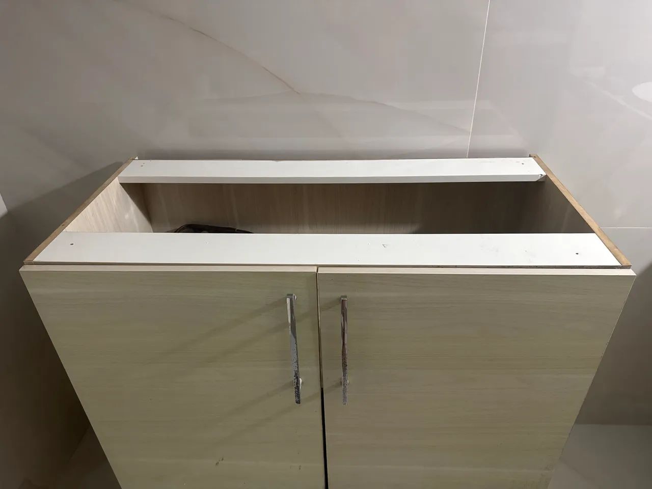 Armário em mdf claro, compacto e moderno - Foto 3