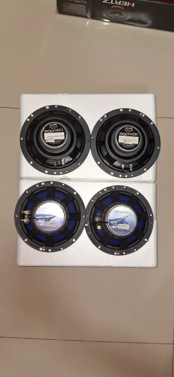 4 Alto falantes 6 polegadas 