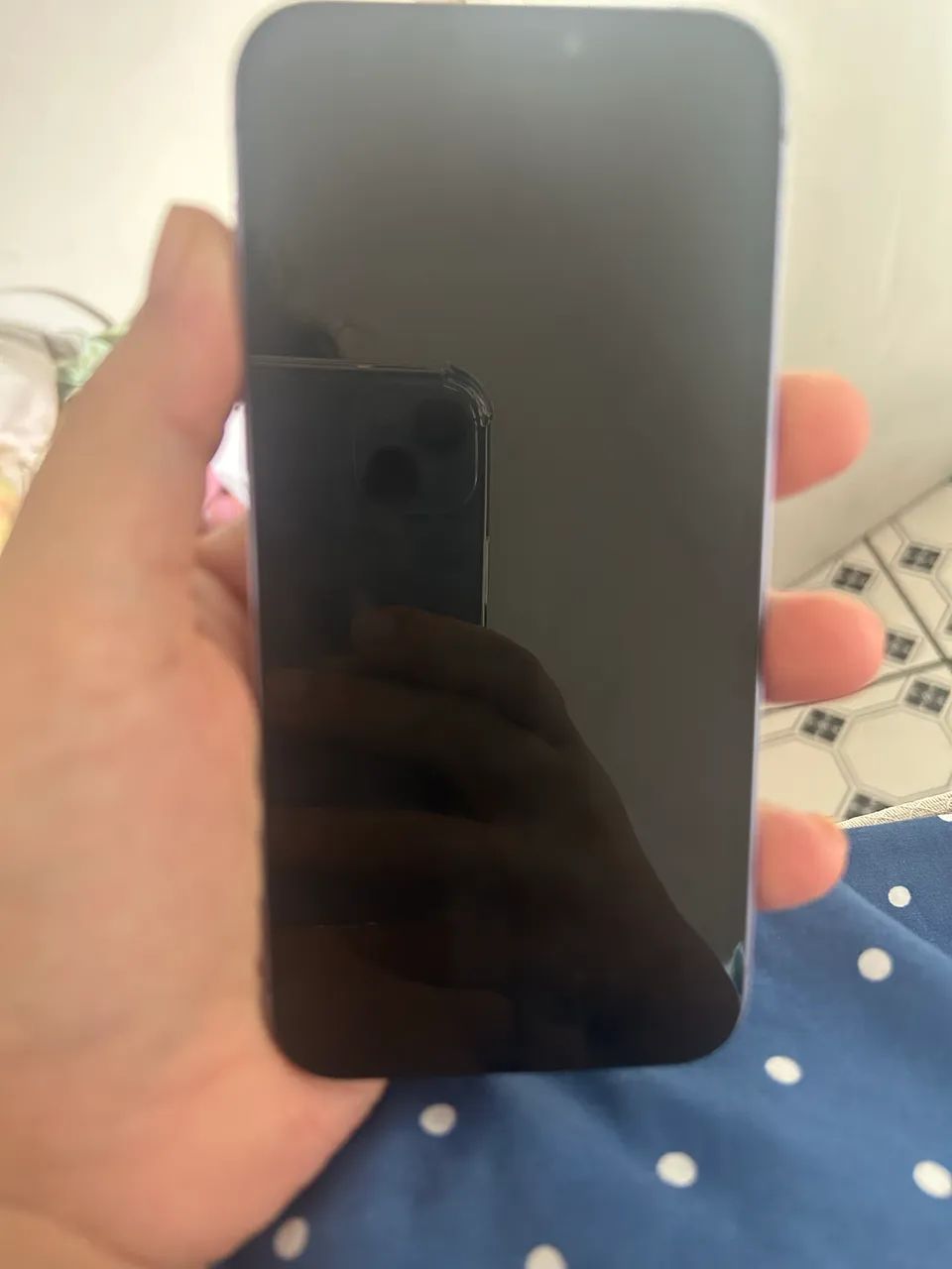 iPhone 12 (Roxo) Para peça/ Reparo - Foto 2