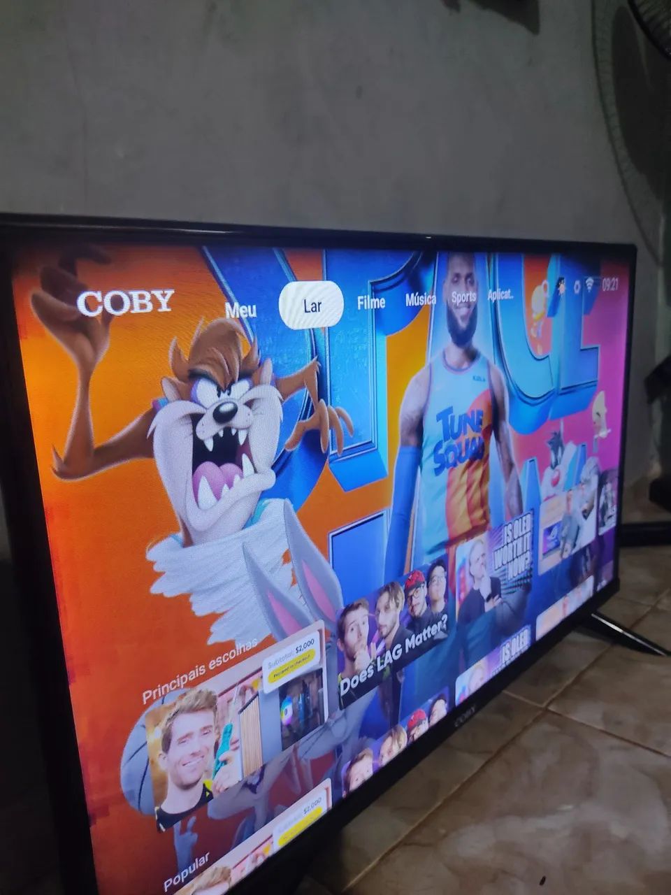 Vendo tv coby 32 polegadas  - Foto 5