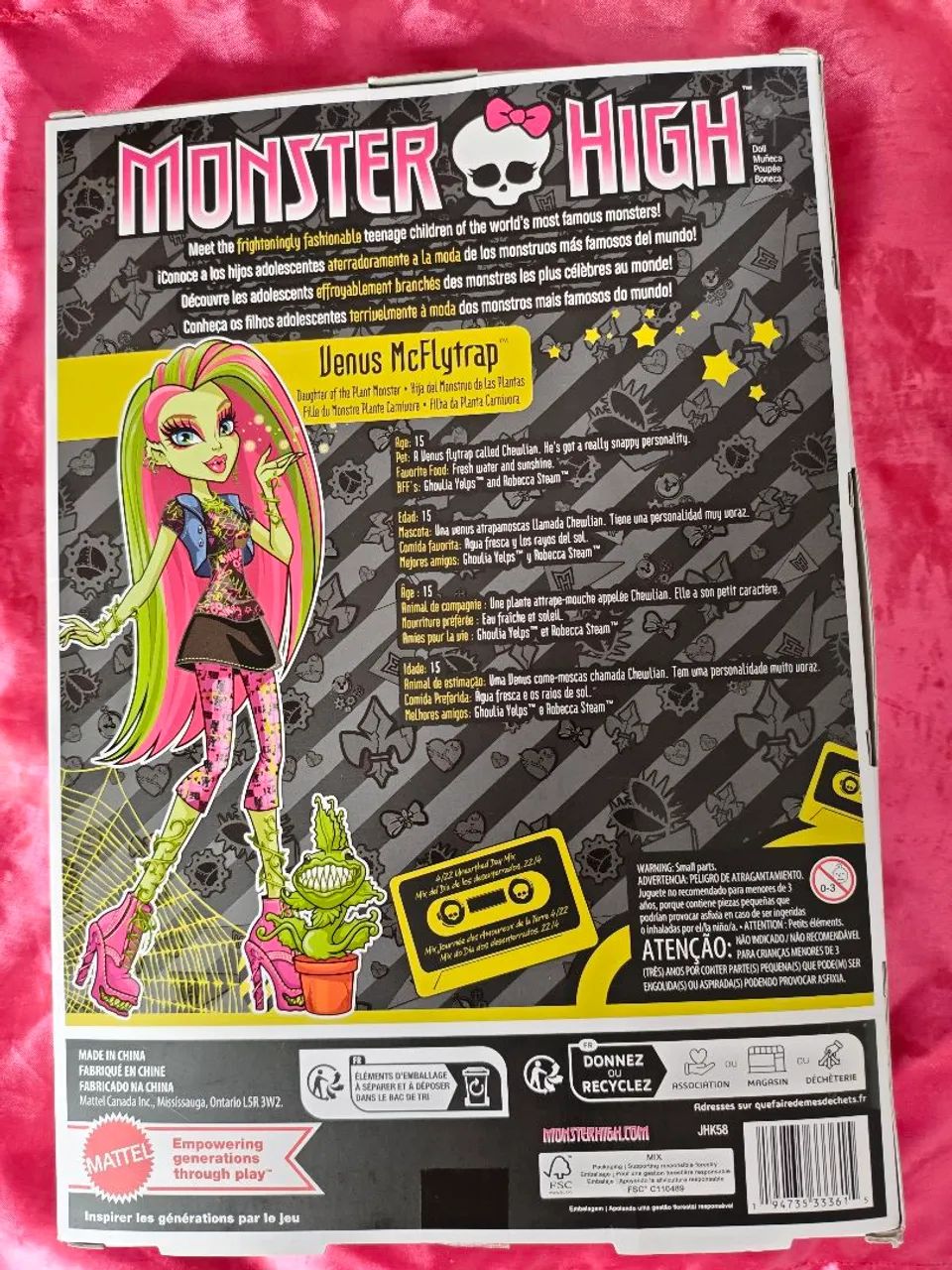 Boneca Monster High Venus McFlytrap Boo-riginal Creeproduction - Foto 2