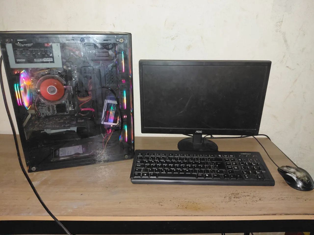 Computador gamer completo barato 
