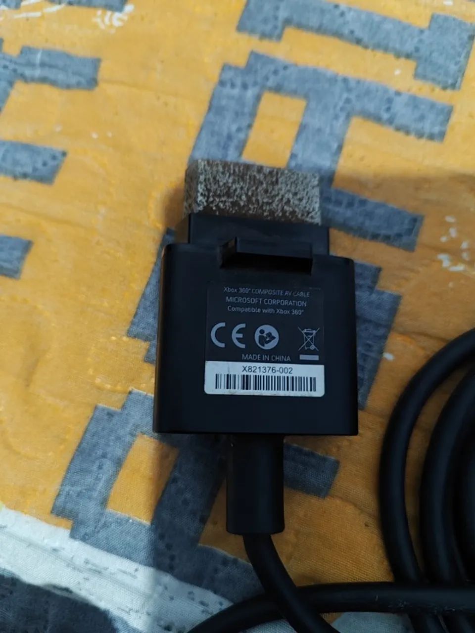Esse item é um Cabo Áudio e Vídeo Composto Original do Xbox 360   - Foto 2