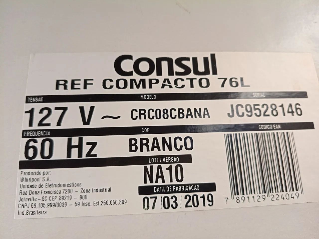 Frigobar Consul 80 litros  - Foto 4