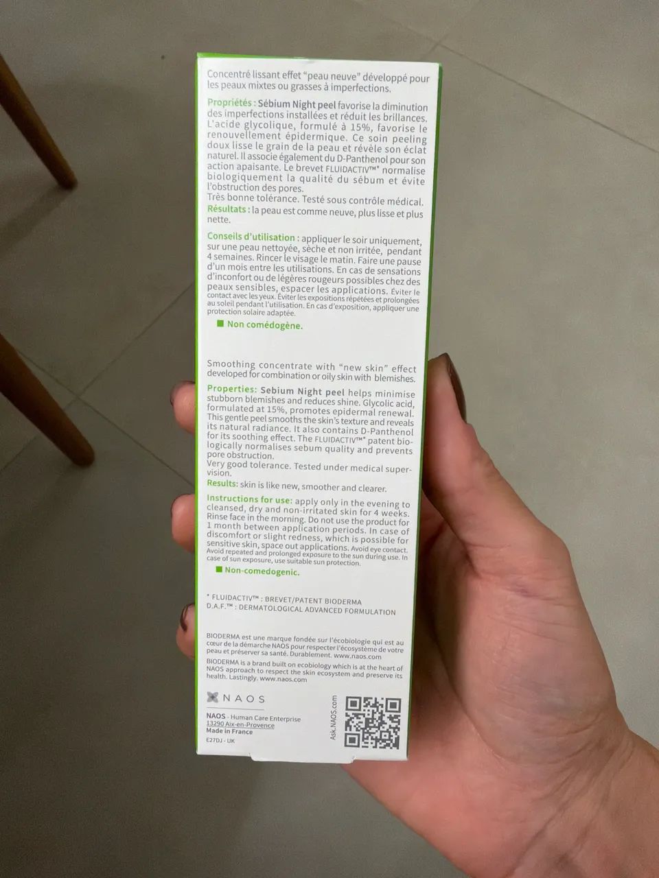 Serum night peel bioderma 40ml - Foto 2