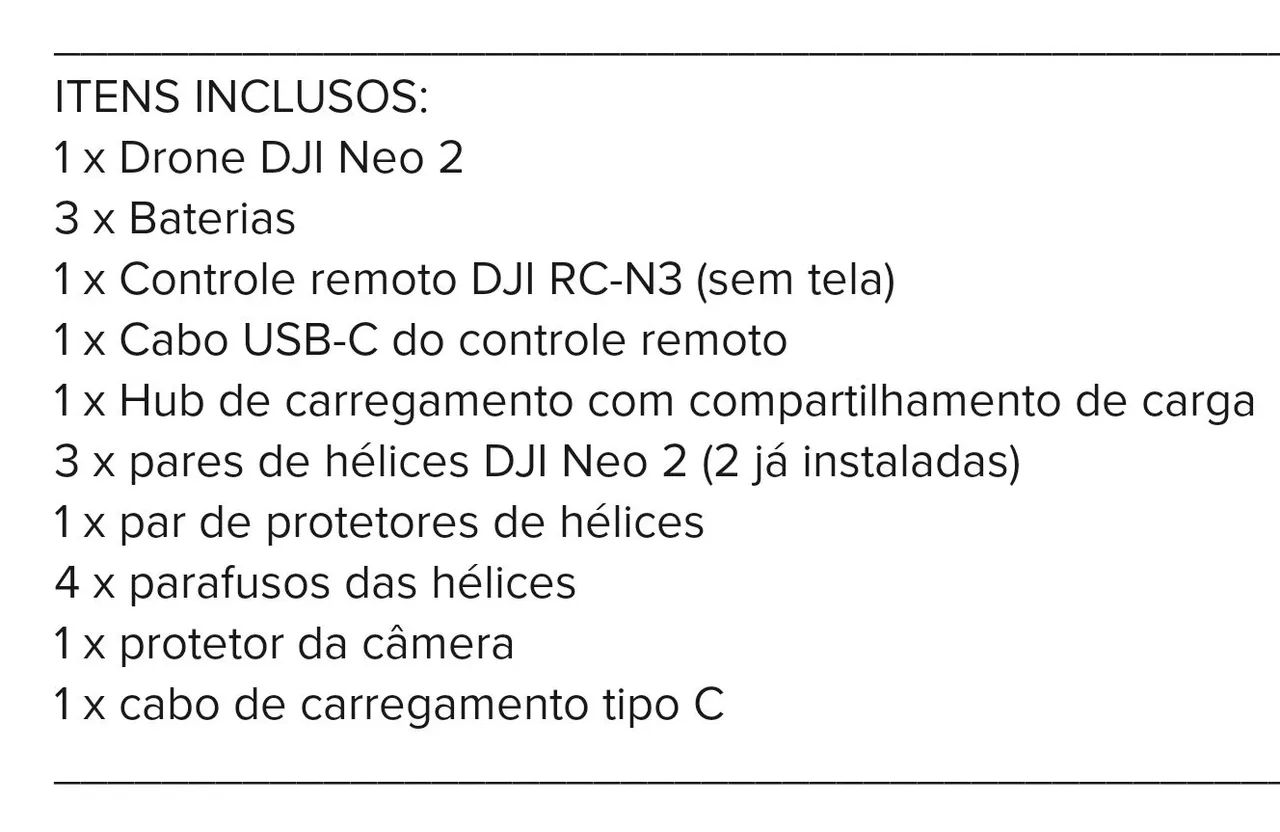 DJI NEO 2 COMBO: R$ 4.290. - Foto 3