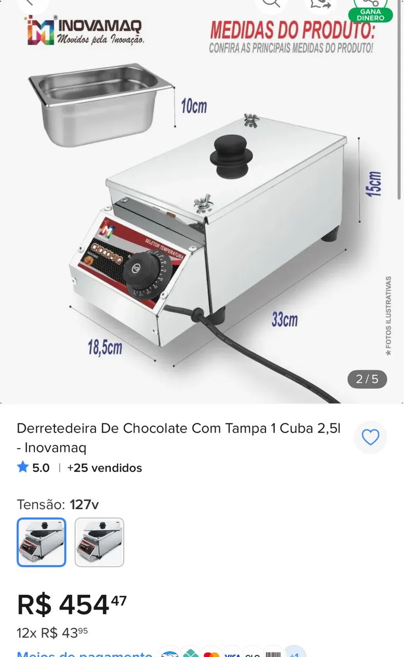 Temperador de chocolate  - Foto 2