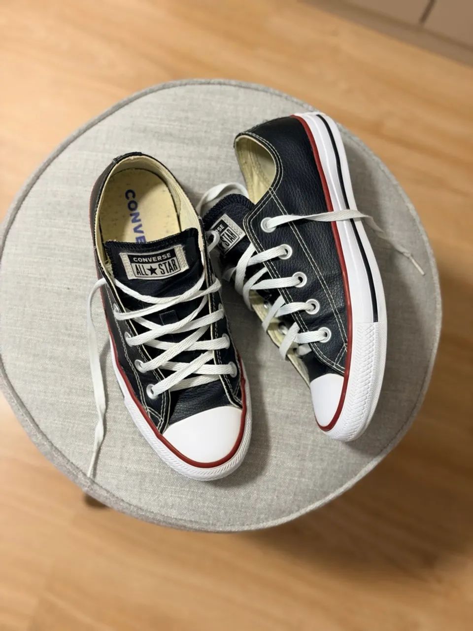 Tênis converse couro 34 