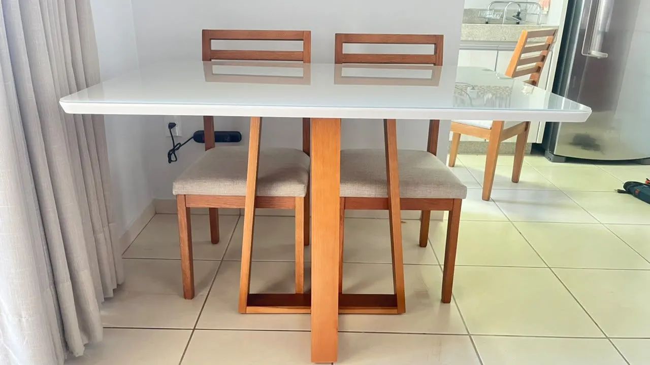Mesas de jantar loja física  - Foto 4