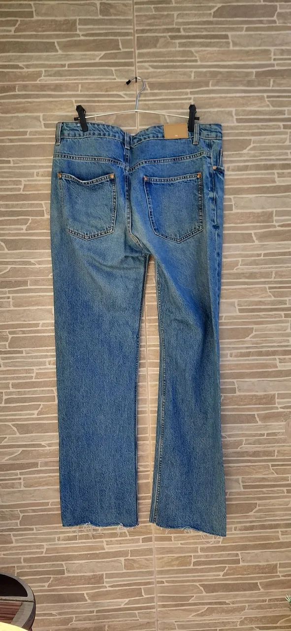 Calça Jeans TRF Cropped Zara - Foto 3