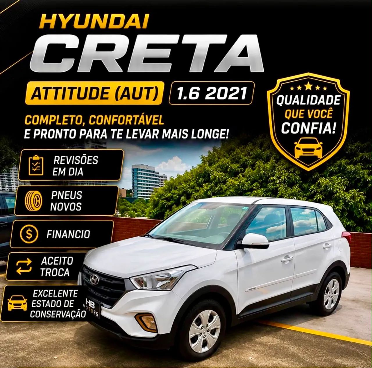 Hyundai Creta Creta Attitude 1.6 16V Flex Aut. 2021