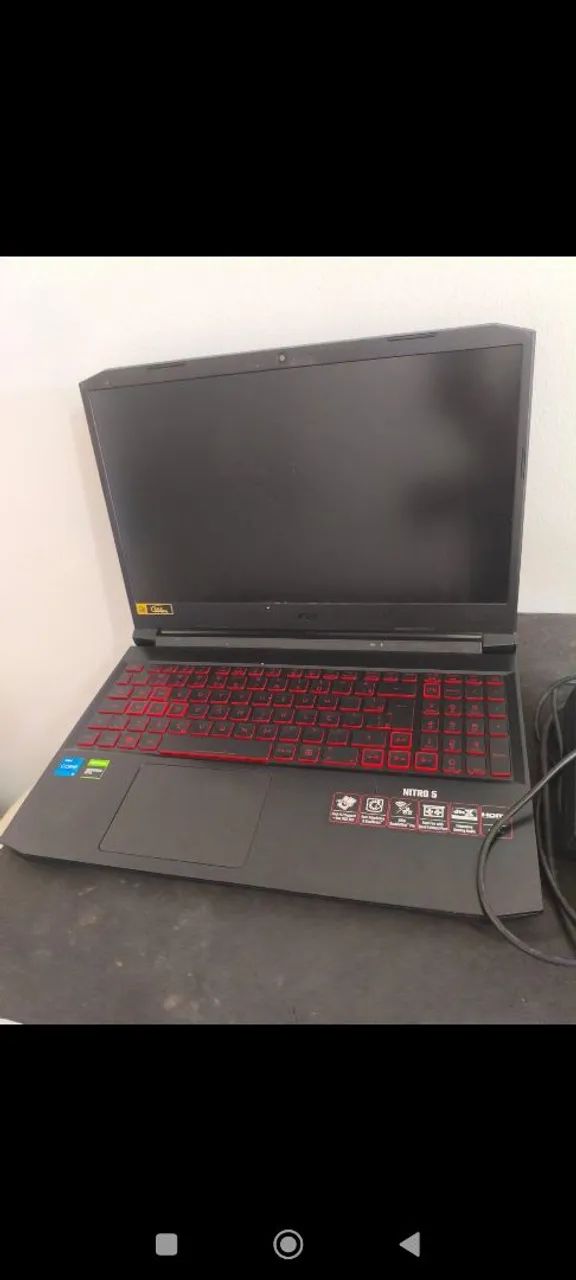 Notebook Acer Nitro placa queimada  - Foto 2