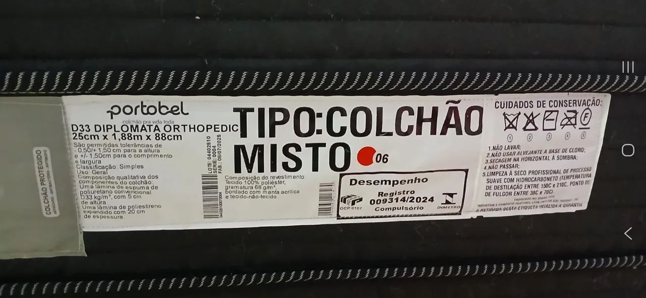 Cama Solteiro Box + Colchão Solteiro D33 + Entrega Gratis na Hora  - Foto 3