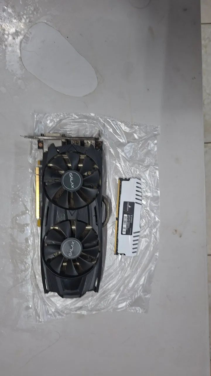 Placa de Vídeo 1060 6gb + Memória Ram DDR4 32Gb 3200MHz - Foto 2
