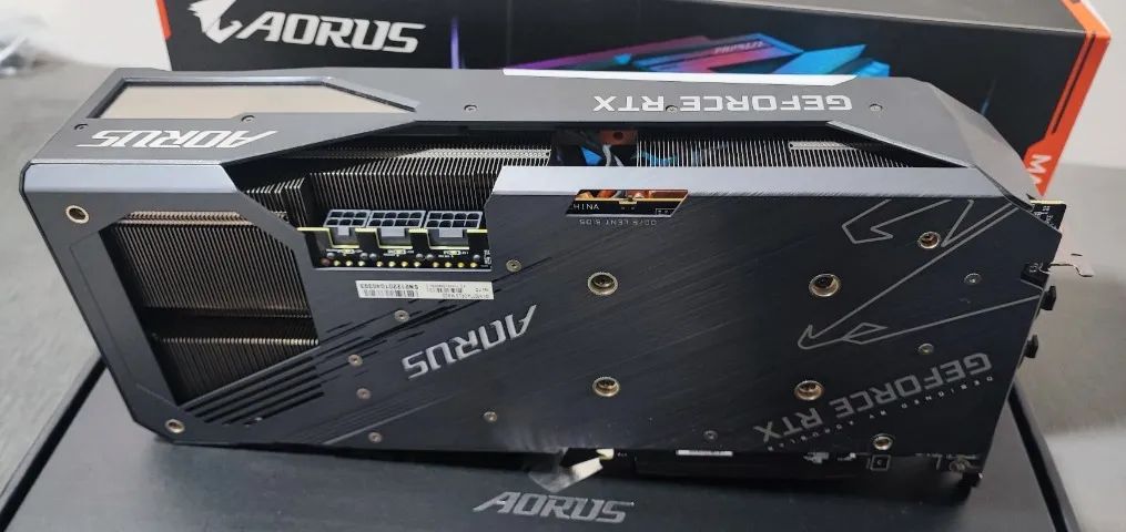 RTX 3070 TI Aorus Master 8GB Impecável - Foto 5