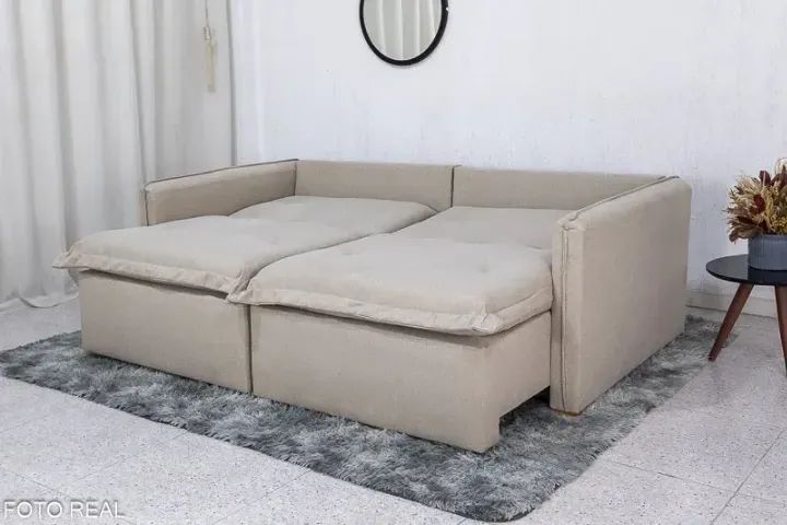 Sofá Cama Retrátil Lima 2,00 m  Sem Caixa   Novo!  Pronta Entrega! - Foto 2