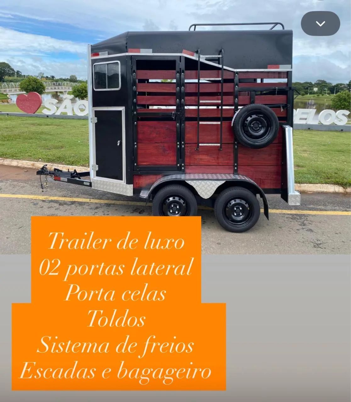 Trailer prancha *