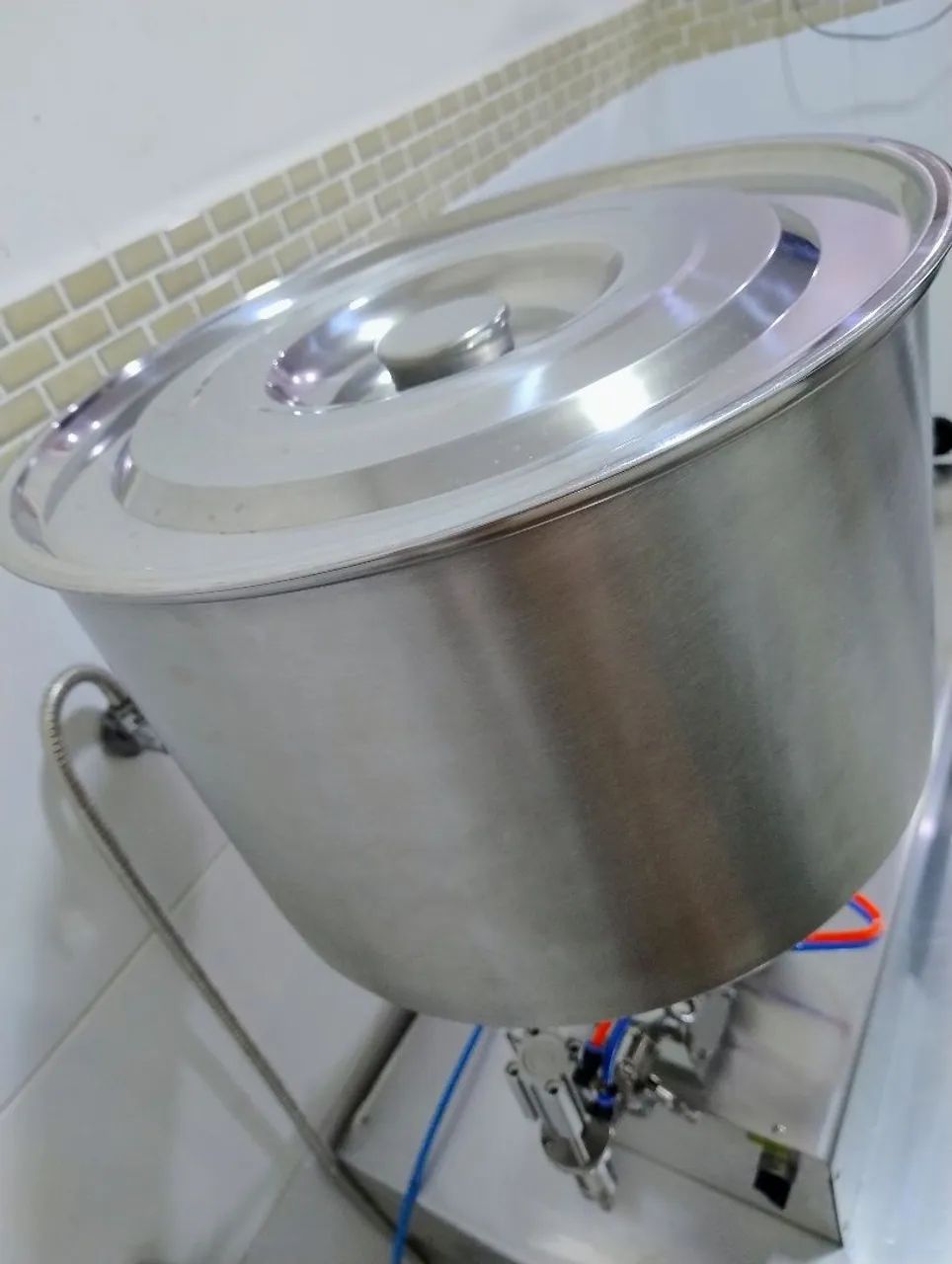 Envasadora pneumática Inox completa  - Foto 5