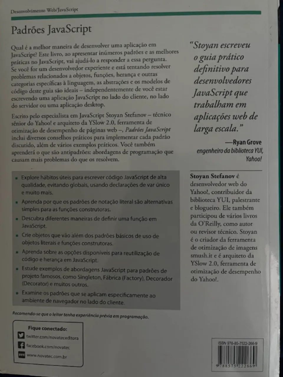 Livro JavaScript (Programação) (Ciencia da Computação)  - Foto 5