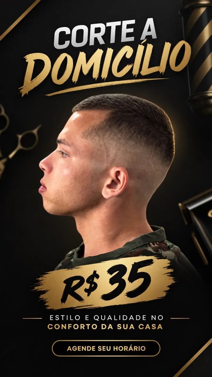 Corte a domicílio 