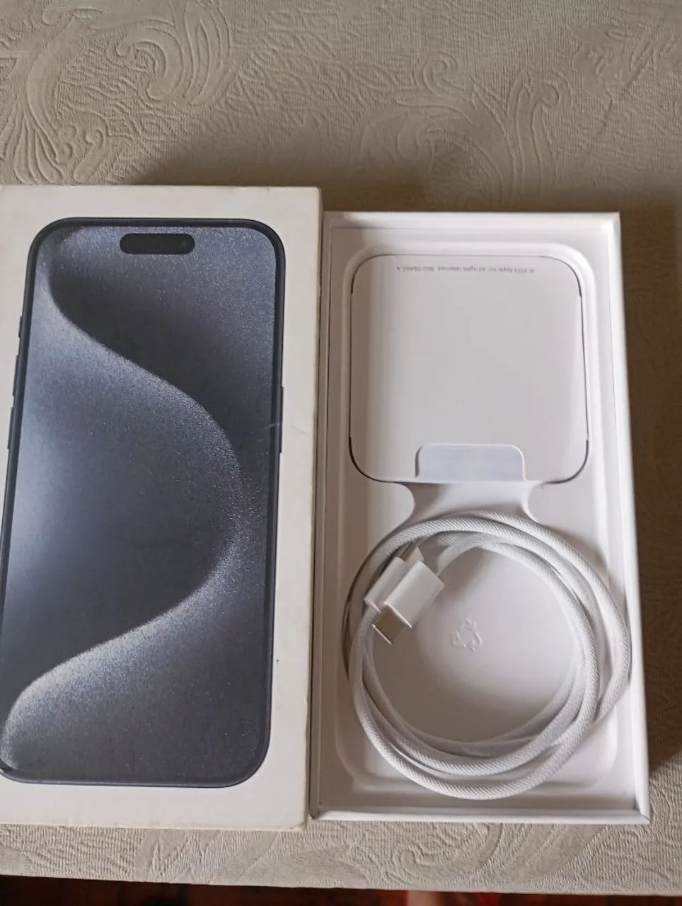 iPhone 15 Pró Titanium azul novo! - Foto 3
