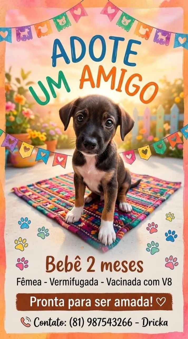 ADOÇÃO RESPONSÁVEL  - Foto 3