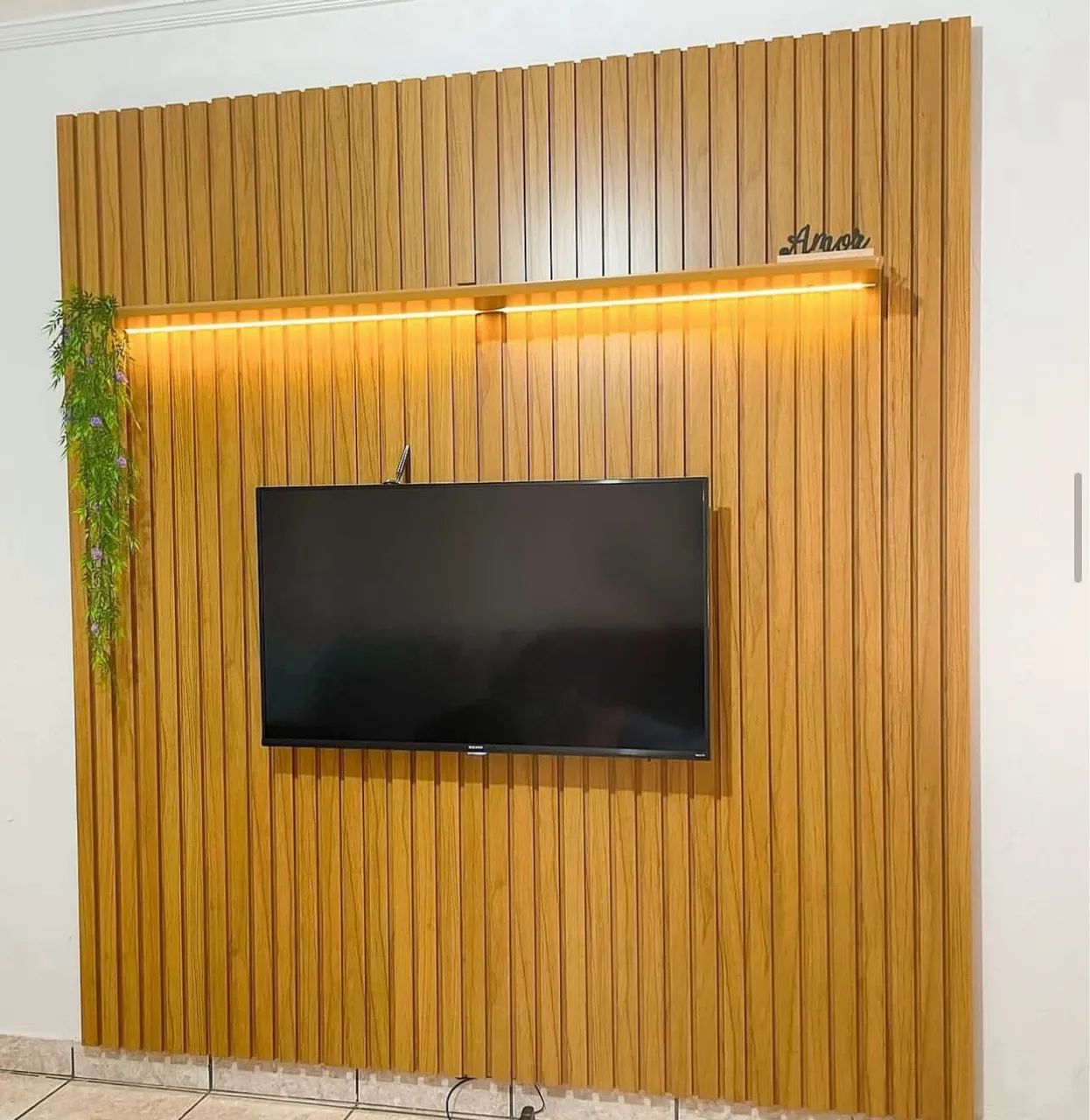 PAINEL NOBRE 185 RIPADO MDF - Foto 2