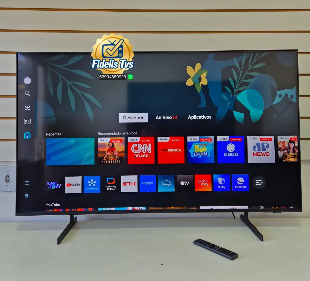 TV SAMSUNG 55 POLEGADAS COMPLETA   - Foto 3