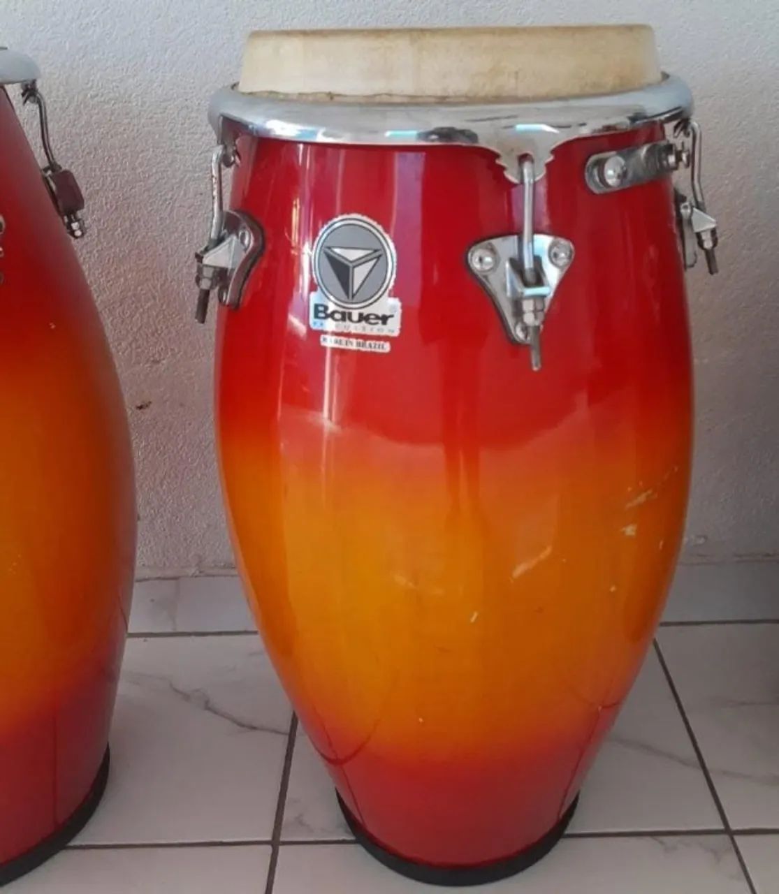 PAR DE CONGAS RAUL/BAUER (vermelha) - Foto 2