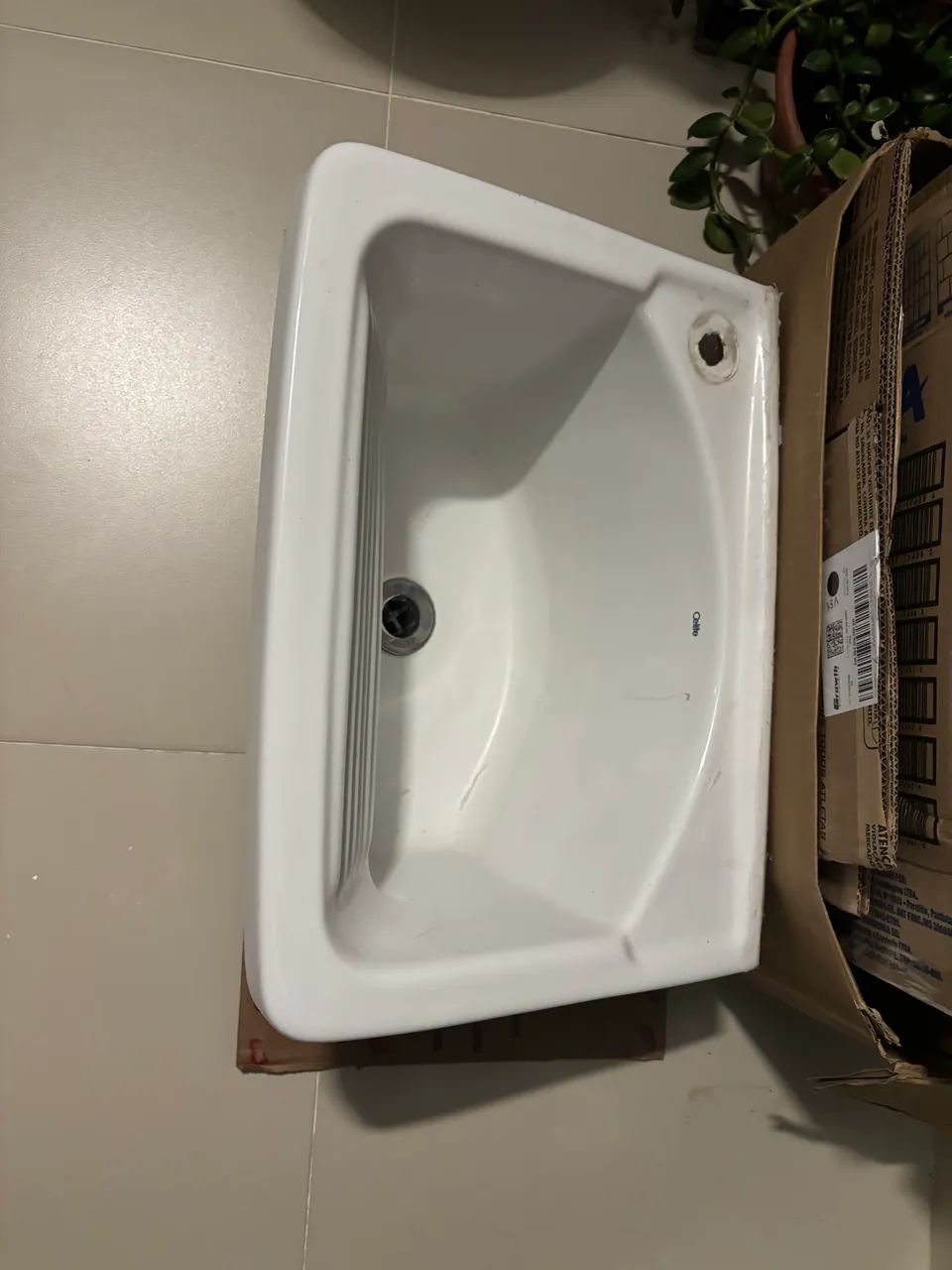 Tanque Celite 20litros branco novo  - Foto 2