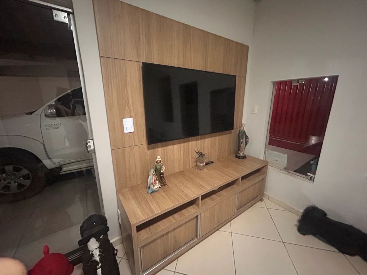 Rack com painel