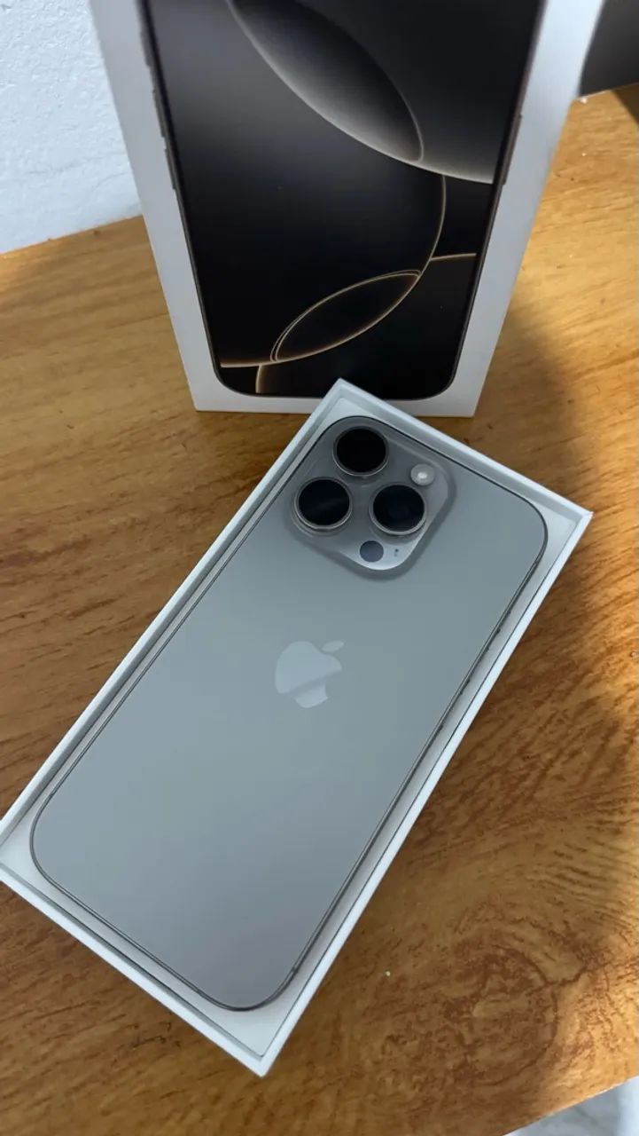 iPhone 16 pro 128 com caixa 