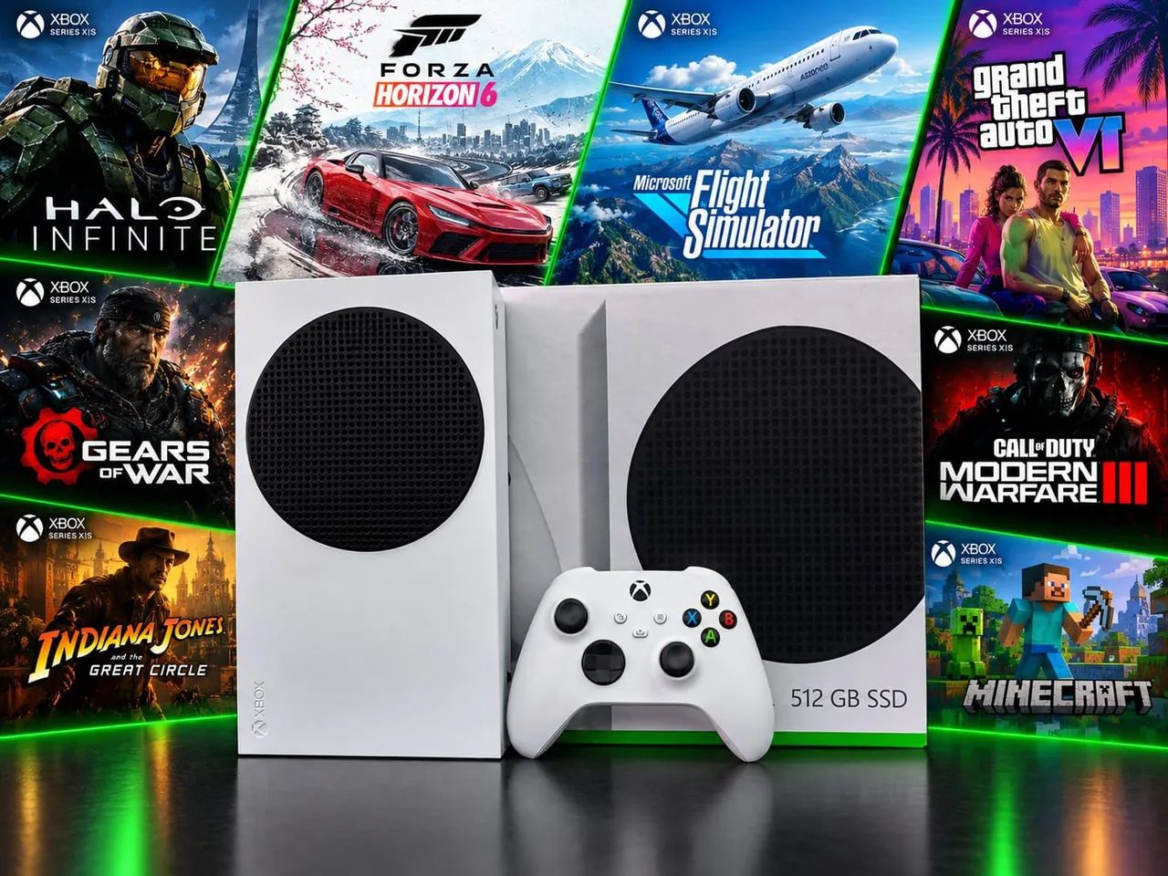 Xbox séries S semi novo zero!