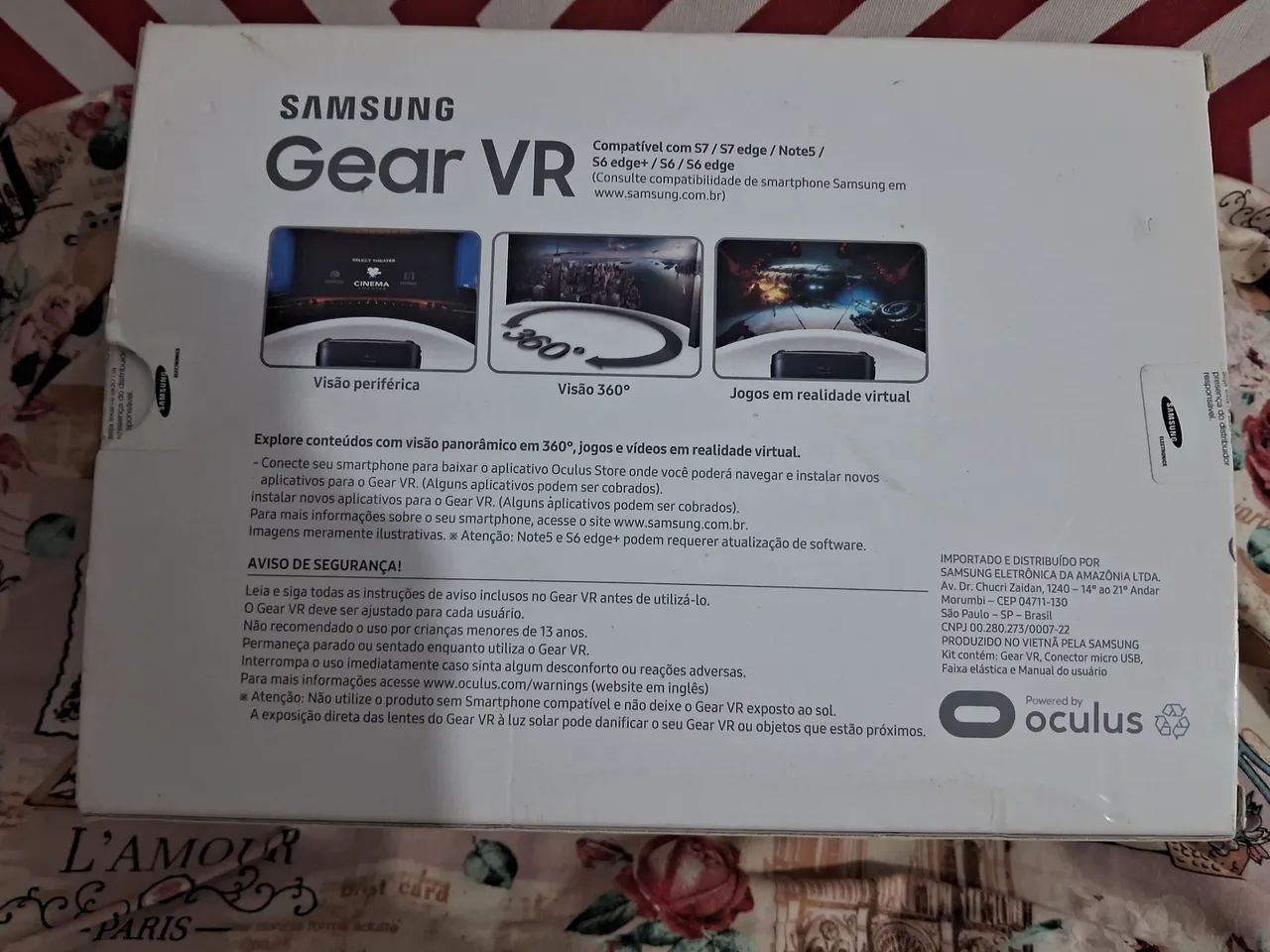Óculos Gear- VT SAMSUNG - Foto 2